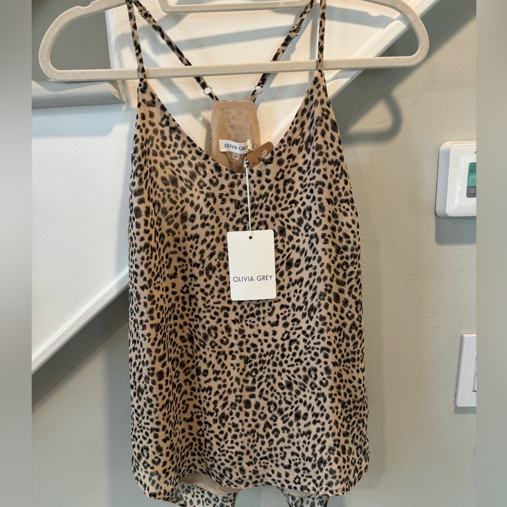 Olivia grey tank, NWT